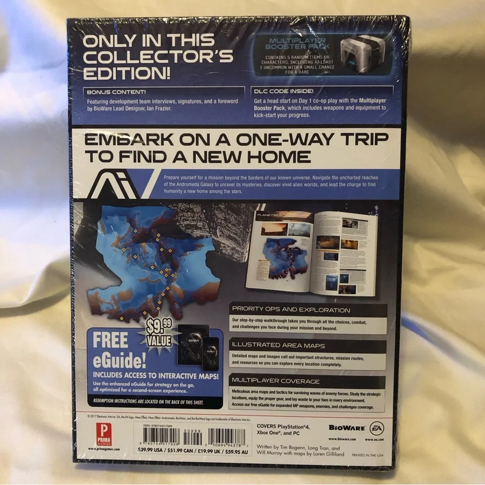 BIOWARE MASS EFFECT: ANDROMEDA Collector’s Edition Guide